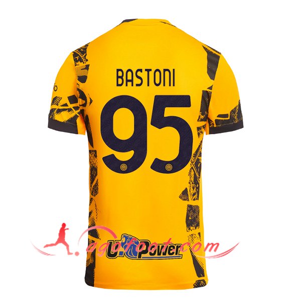 Maillot de Foot Inter Milan (BASTONI #95) 2024/2025 Third