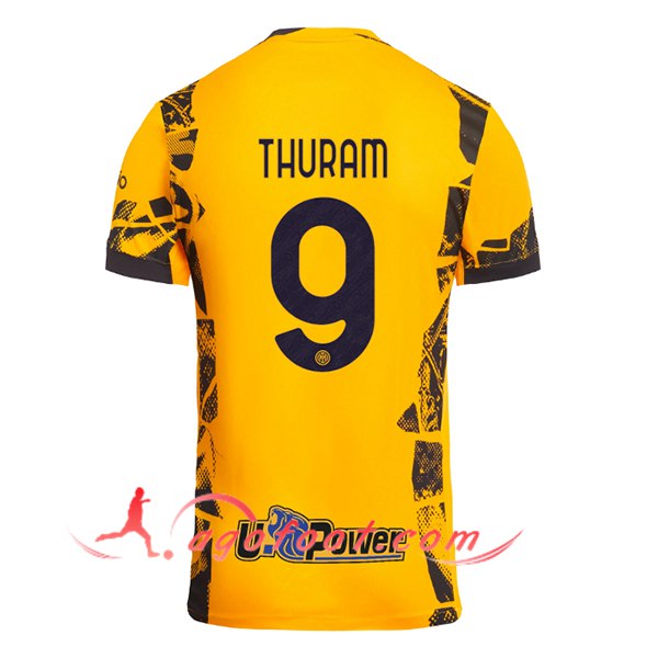 Maillot de Foot Inter Milan (THURAM #9) 2024/2025 Third