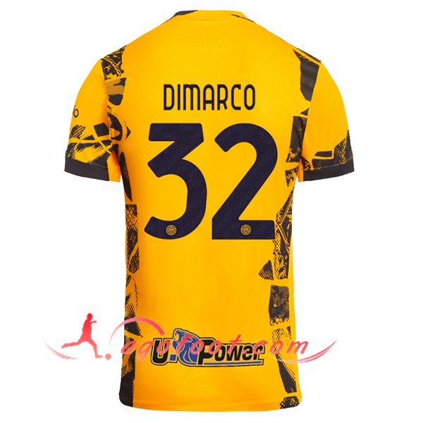 Maillot de Foot Inter Milan (DIMARCO #32) 2024/2025 Third