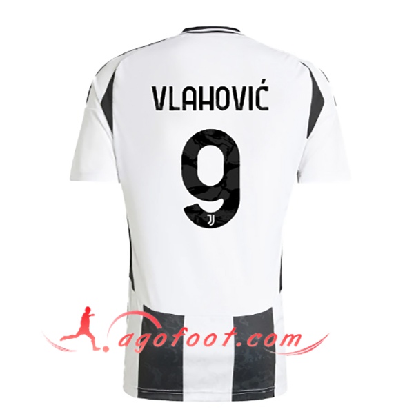 Maillot de Foot Juventus (VLAHOVIC #9) 2024/2025 Domicile