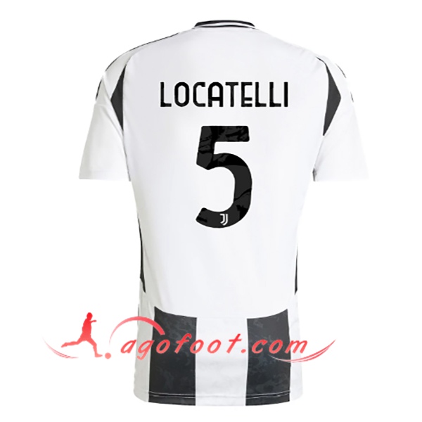 Maillot de Foot Juventus (LOCATELLI #5) 2024/2025 Domicile