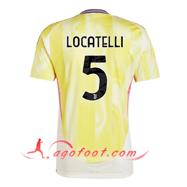 Maillot de Foot Juventus (LOCATELLI #5) 2024/2025 Exterieur
