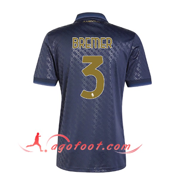 Maillot de Foot Juventus (BREMER #3) 2024/2025 Third
