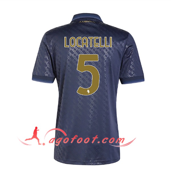Maillot de Foot Juventus (LOCATELLI #5) 2024/2025 Third