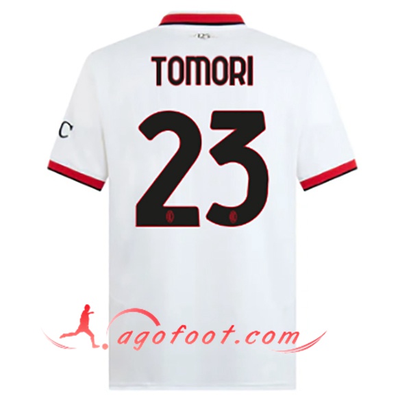 Maillot de Foot Milan AC (TOMORI #23) 2024/2025 Exterieur