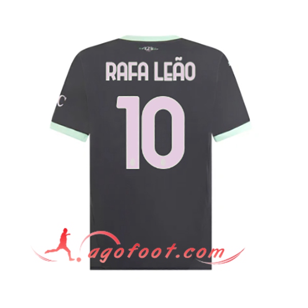 Maillot de Foot Milan AC (RAFAEL LEÃO #10) 2024/2025 Third