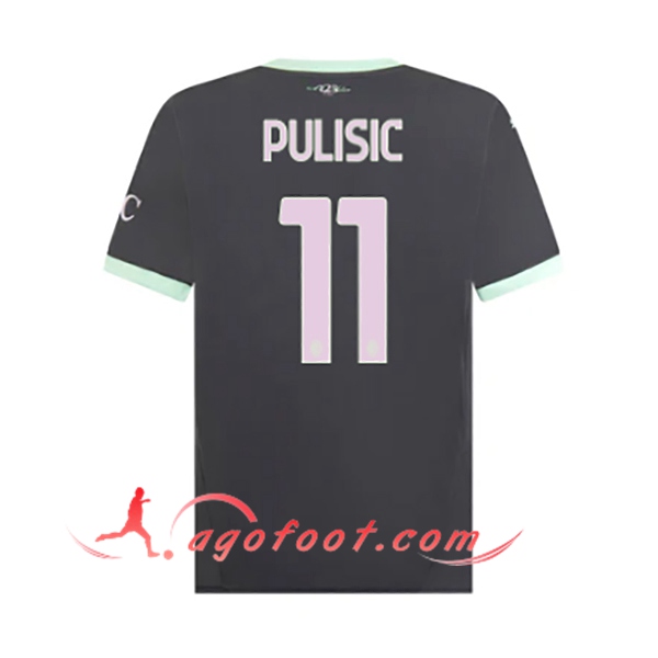 Maillot de Foot Milan AC (PULISIC #11) 2024/2025 Third
