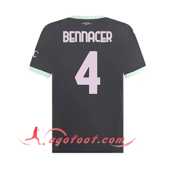 Maillot de Foot Milan AC (BENNACER #4) 2024/2025 Third