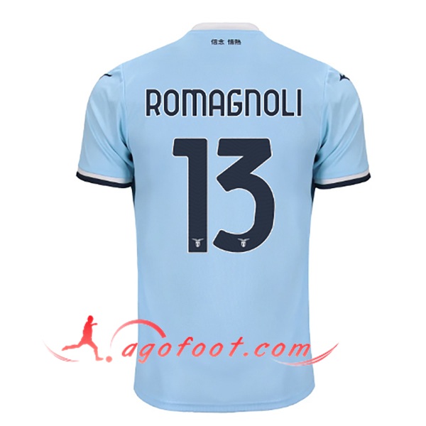 Maillot de Foot SS Lazio (ROMAGNOLI #13) 2024/2025 Domicile