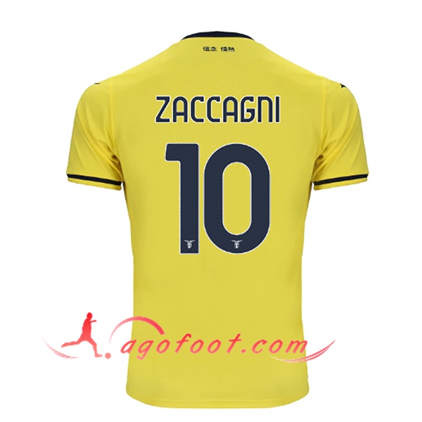Maillot de Foot SS Lazio (ZACCAGNI #10) 2024/2025 Exterieur