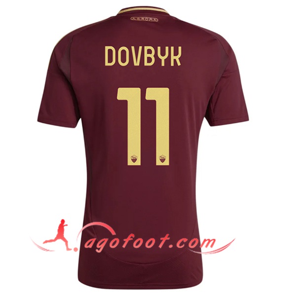 Maillot de Foot As Rome (DOVBYK #11) 2024/2025 Domicile