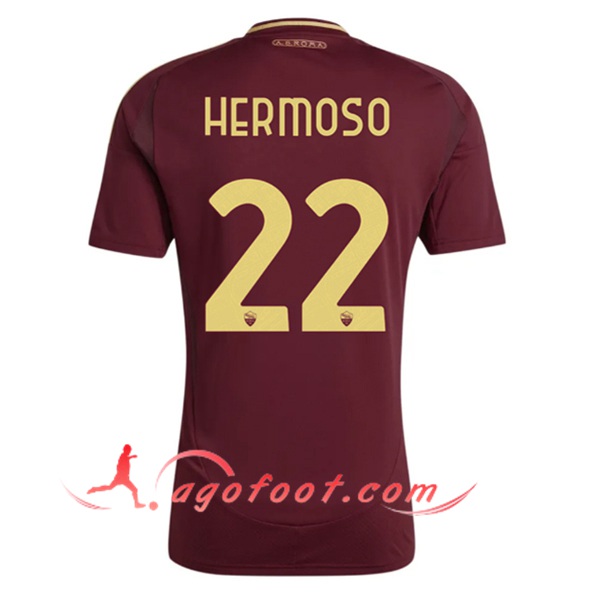 Maillot de Foot As Rome (HERMOSO #22) 2024/2025 Domicile