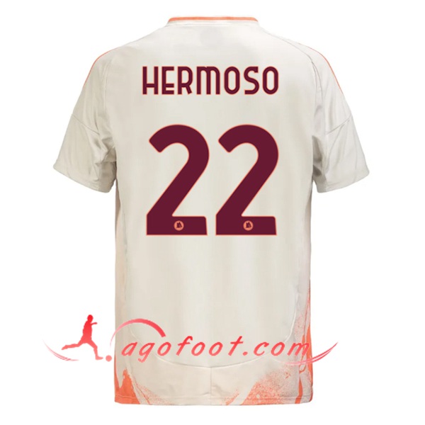 Maillot de Foot As Rome (HERMOSO #22) 2024/2025 Exterieur