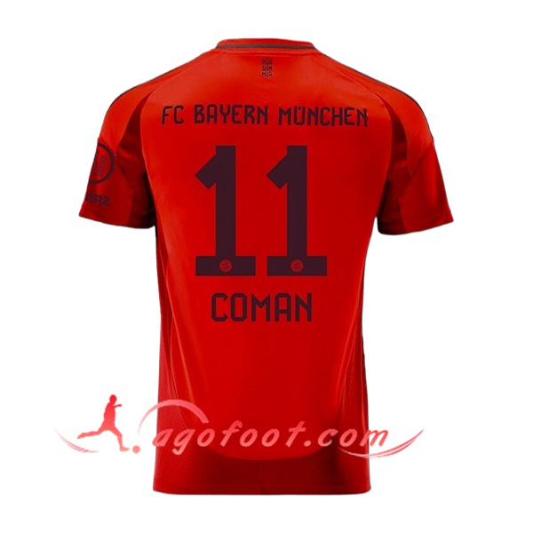 Maillot de Foot Bayern Munich (COMAN #11) 2024/2025 Domicile