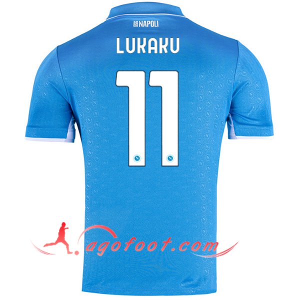 Maillot de Foot SSC Naples (LUKAKU #11) 2024/2025 Domicile