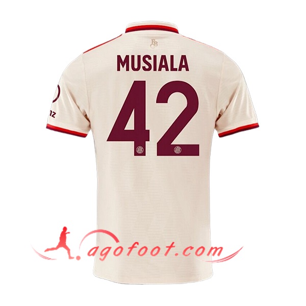 Maillot de Foot Bayern Munich (MUSIALA #42) 2024/2025 Champions League