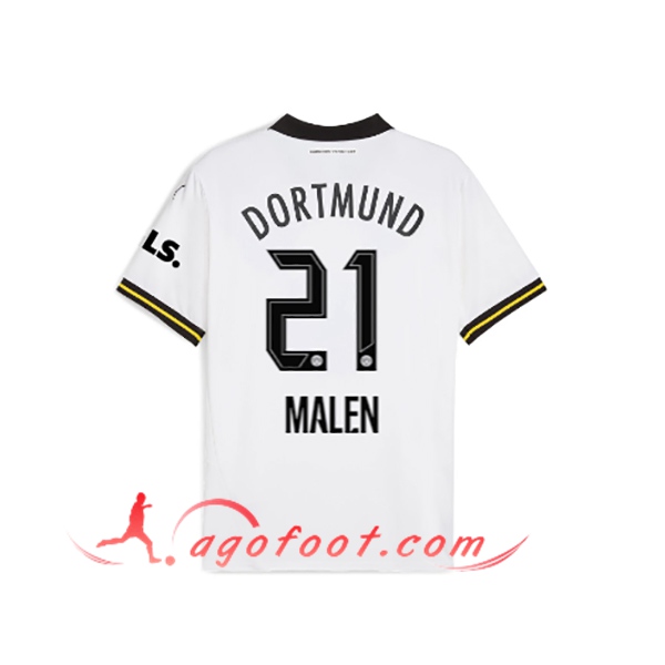 Maillot de Foot Dortmund BVB (MALEN #21) 2024/2025 Third