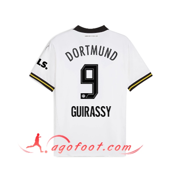Maillot de Foot Dortmund BVB (GUIRASSY #9) 2024/2025 Third