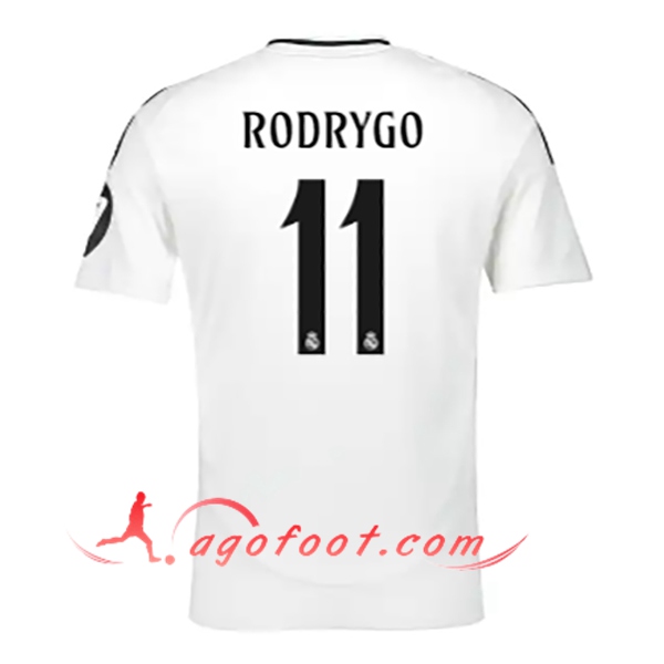 Maillot de Foot Real Madrid (RODRYGO #11) 2024/2025 Domicile