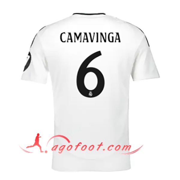 Maillot de Foot Real Madrid (CAMAVINGA #6) 2024/2025 Domicile