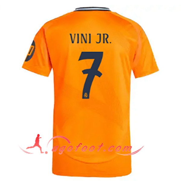 Maillot de Foot Real Madrid (VINI JR. #7) 2024/2025 Exterieur