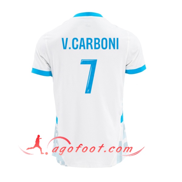 Maillot de Foot Marseille (V.CARBONI #7) 2024/2025 Domicile