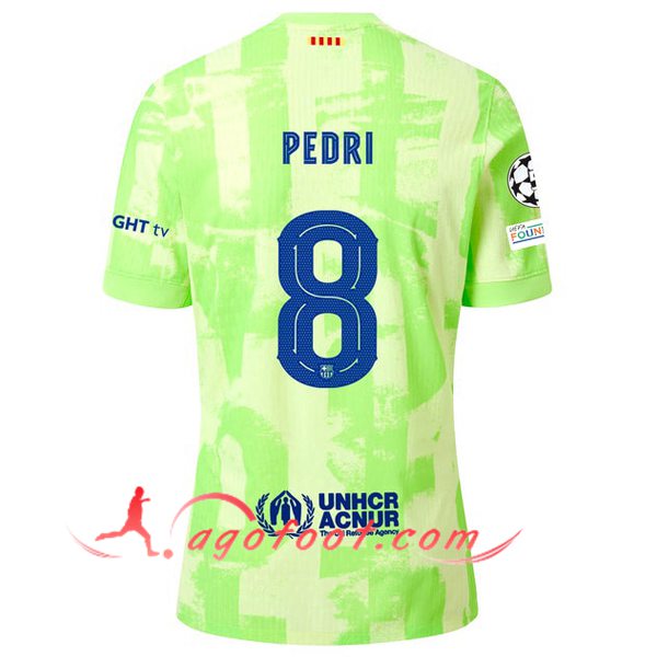 Maillot de Foot Barcelona (PEDRI #8) 2024/2025 Third