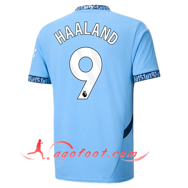 Maillot de Foot Manchester City (HAALAND #9) 2024/2025 Domicile