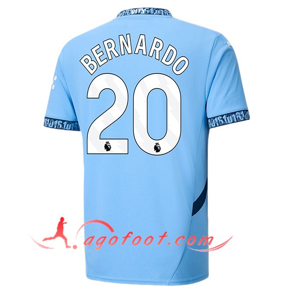 Maillot de Foot Manchester City (BERNARDO #20) 2024/2025 Domicile