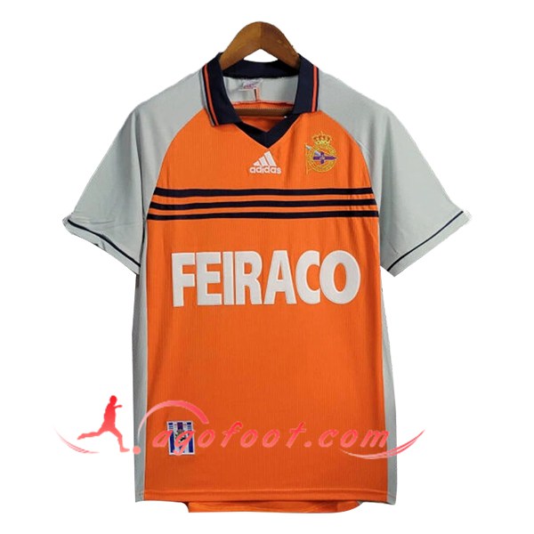 Maillot de Foot Deportivo La Coruna Retro Third 1998/1999