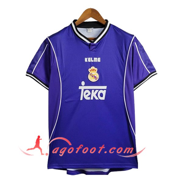 Maillot de Foot Real Madrid Retro Exterieur 1997/1998
