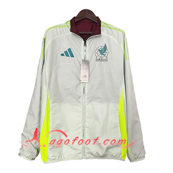 Coupe-Vent Mexique Blanc/Jaune 2024/2025