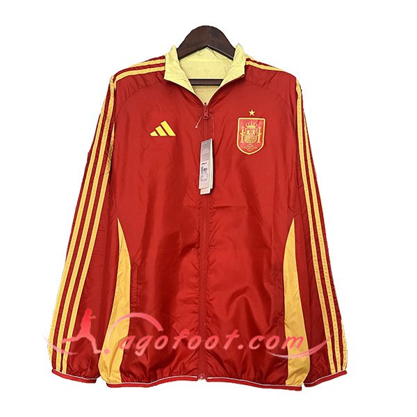 Coupe-Vent Espagne Rouge/Jaune 2024/2025