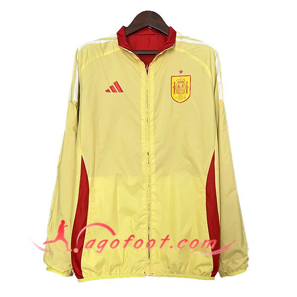 Coupe-Vent Espagne Jaune/Rouge 2024/2025