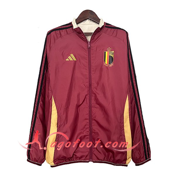 Coupe-Vent Belgique Rouge/Jaune 2024/2025
