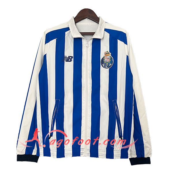 Coupe-Vent FC Porto Blanc/Bleu 2024/2025