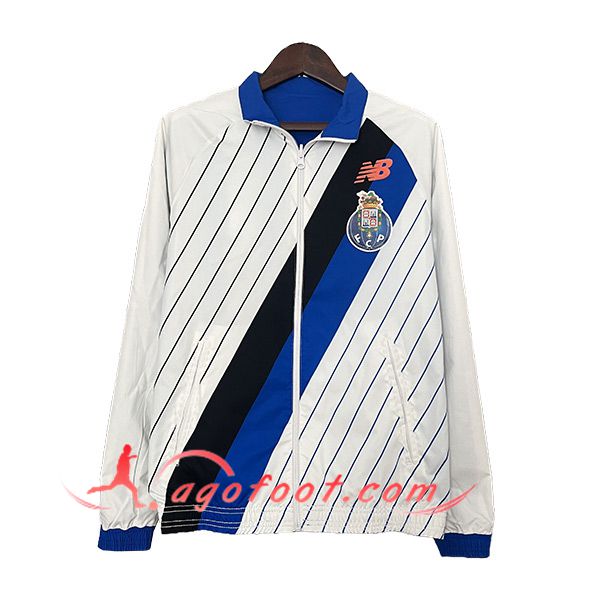 Coupe-Vent FC Porto Blanc/Bleu/Noir 2024/2025