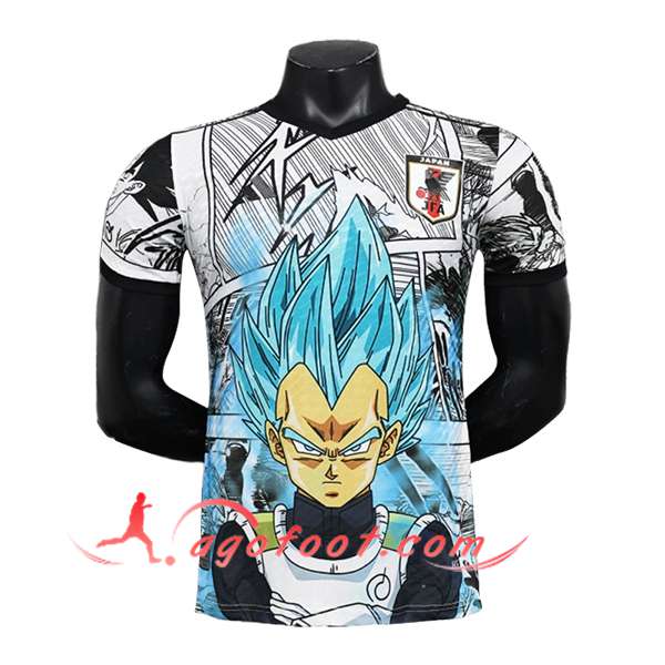Maillot Equipe Foot Japon Special Edition Dragon Ball Blanc 2024/2025