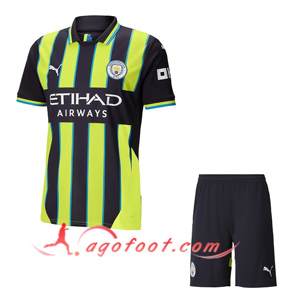 Ensemble Maillot Manchester City Exterieur + Short 2024/2025