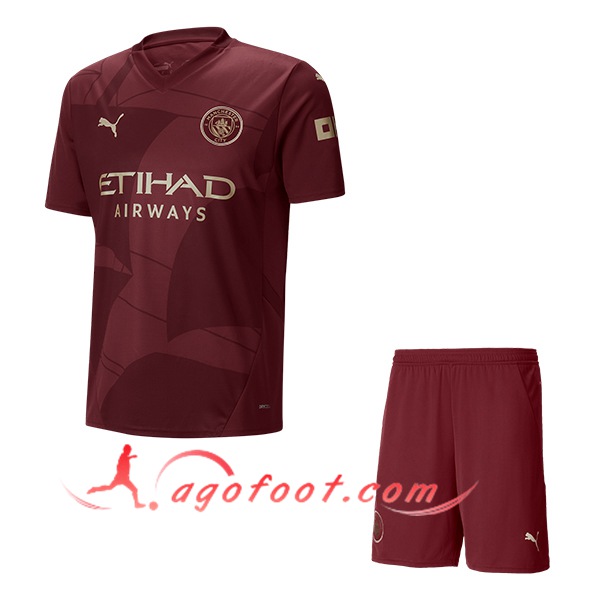 Ensemble Maillot Manchester City Third + Short 2024/2025