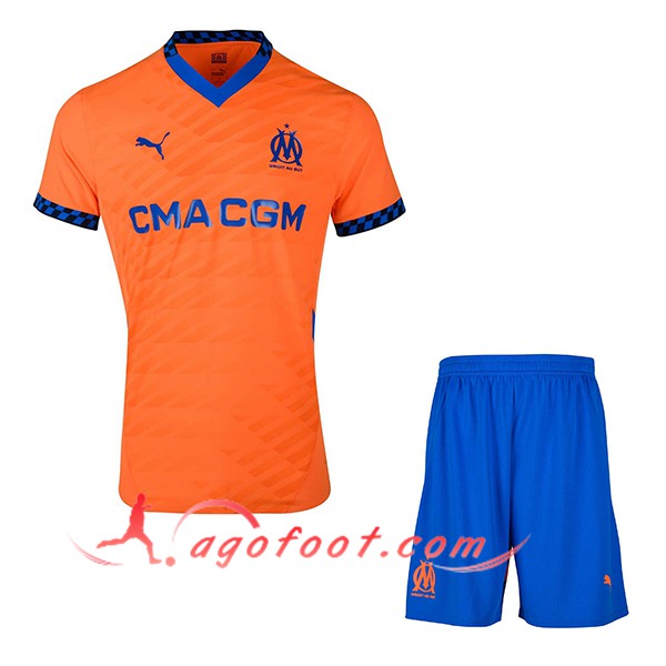 Ensemble Maillot Marseille OM Third + Short 2024/2025