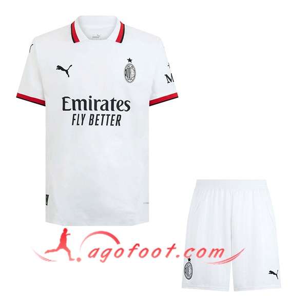 Ensemble Maillot Milan AC Exterieur + Short 2024/2025