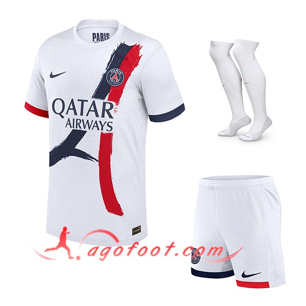 Ensemble Maillot PSG Exterieur (Short + Chaussettes) 2024/2025