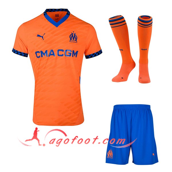 Ensemble Maillot Marseille OM Third (Short + Chaussettes) 2024/2025