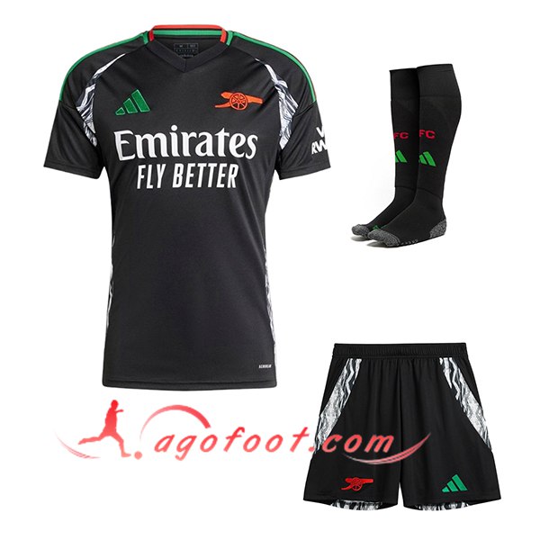 Ensemble Maillot Arsenal Exterieur (Short + Chaussettes) 2024/2025