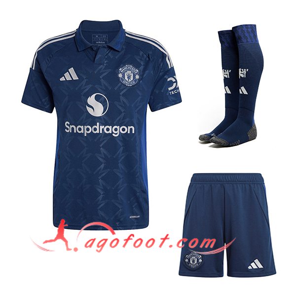 Ensemble Maillot Manchester United Exterieur (Short + Chaussettes) 2024/2025