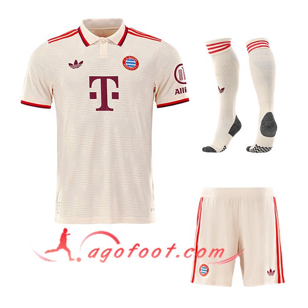 Ensemble Maillot Bayern Munich Champions League (Short + Chaussettes) 2024/2025