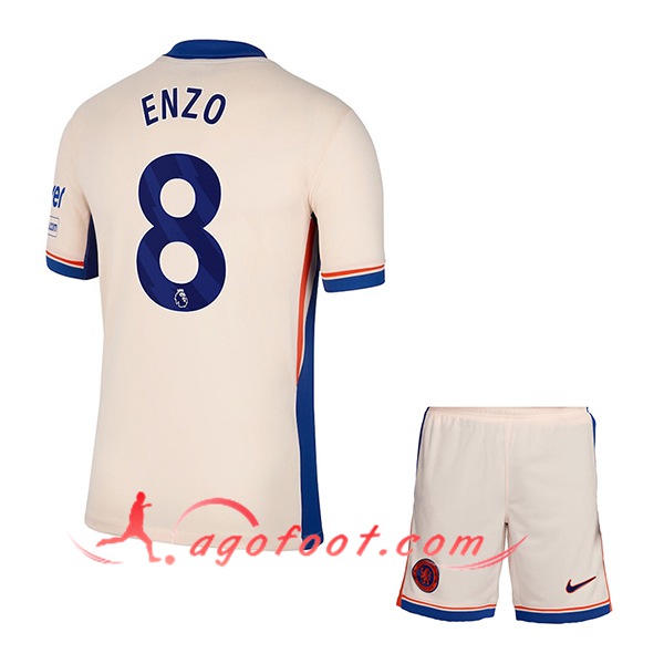Maillot de Foot Chelsea (ENZO #8) Enfants 2024/2025 Exterieur