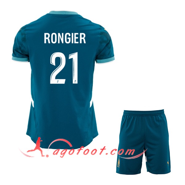 Maillot de Foot Marseille (RONGIER #21) Enfants 2024/2025 Exterieur