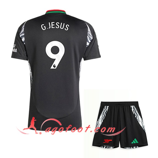 Maillot de Foot Arsenal (G.JESUS #9) Enfants 2024/2025 Exterieur